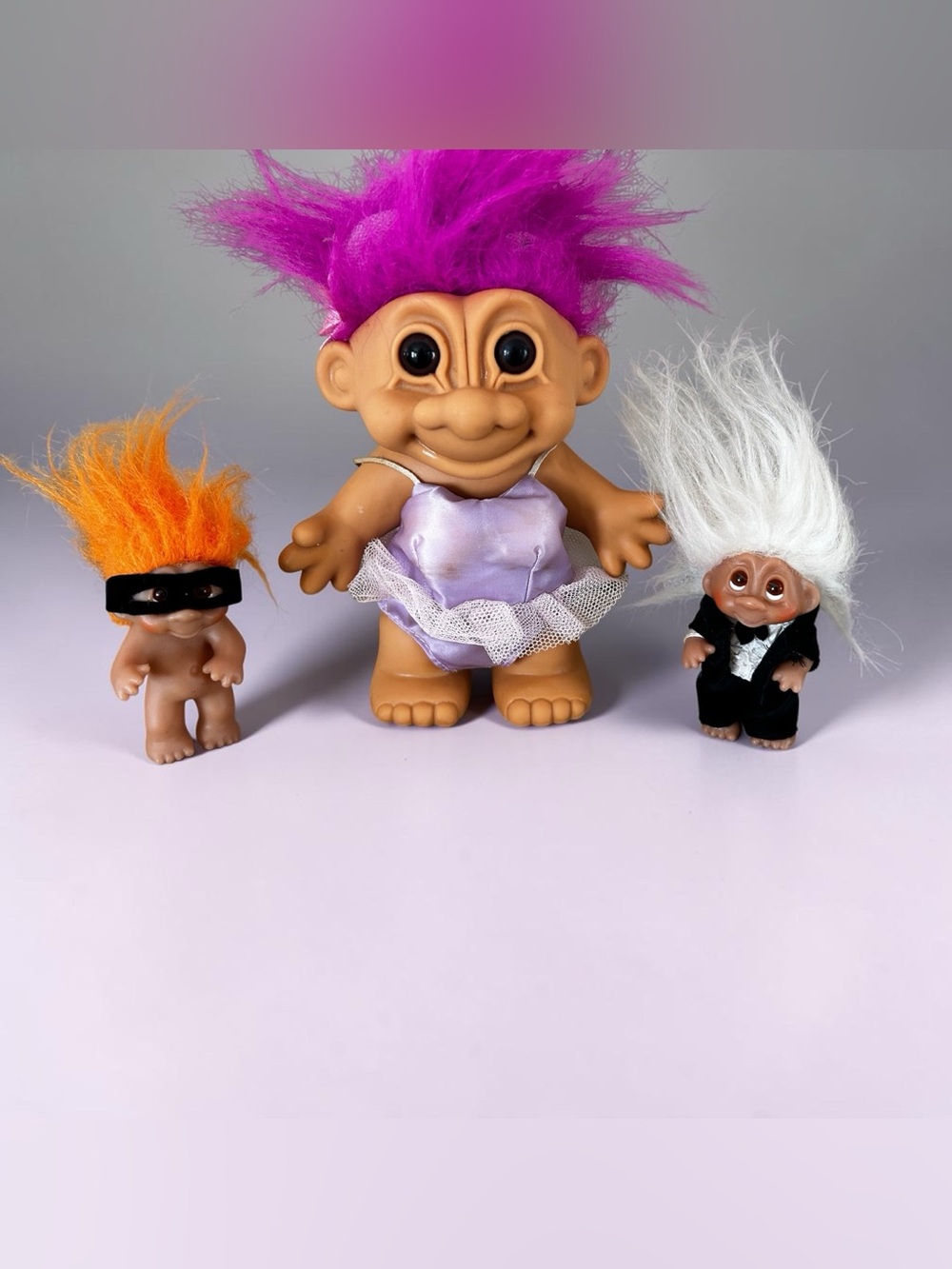 Vintage Troll Lot of 3